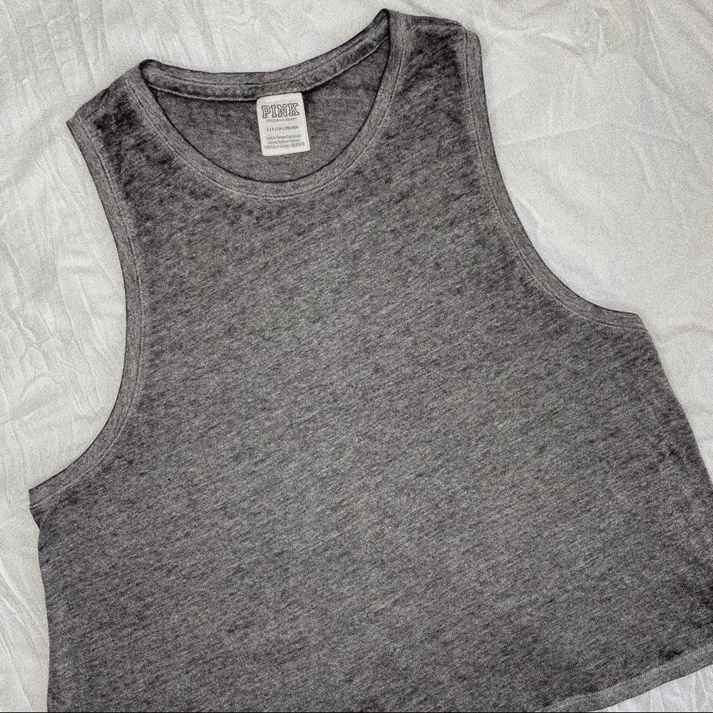Victoria’s Secret Pink Workout Top (Gray)